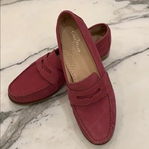 Cole Haan Raspberry Nubuck Loafer- sz 8.5